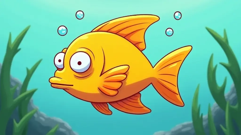 Peixe de Três Olhos dos Simpsons